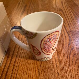 Mackenzie Childs Carnaby Mug paisley